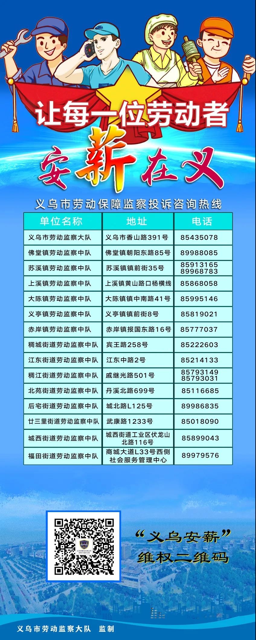 讓每一位勞動者“安薪”在義——義烏開展根治欠薪冬季攻堅行動